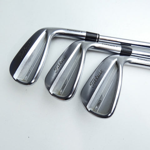 Used Titleist T150 2023 Iron Set / 4 - PW / Stiff Flex