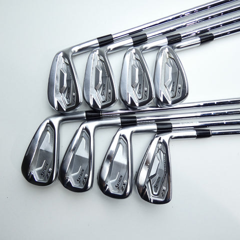 Used Srixon ZX4 MKII & ZX5 MKII Combo Set Iron Set / 4 - PW + AW / X-Stiff Flex