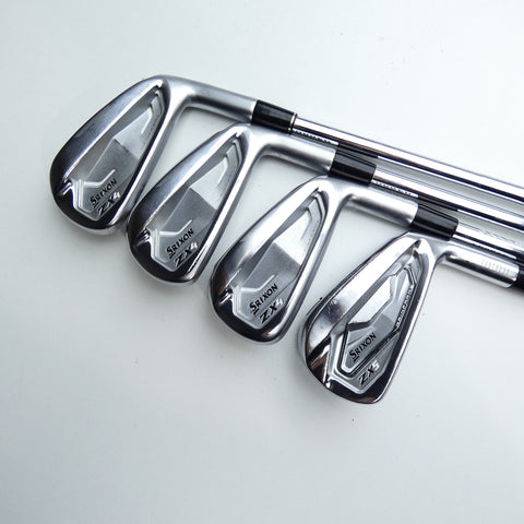 Used Srixon ZX4 MKII & ZX5 MKII Combo Set Iron Set / 4 - PW + AW / X-Stiff Flex