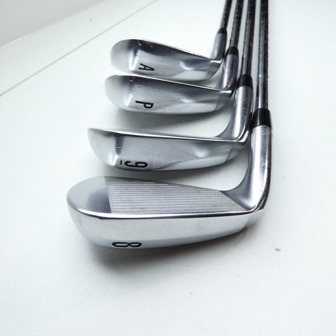Used Srixon ZX4 MKII & ZX5 MKII Combo Set Iron Set / 4 - PW + AW / X-Stiff Flex