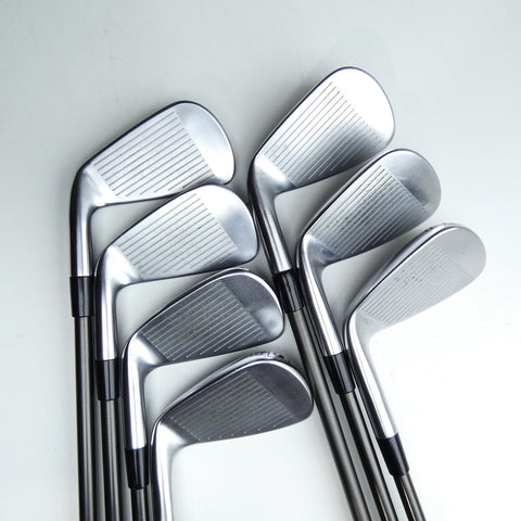 Used TaylorMade P790 2019 Iron Set / 5 - PW + AW / Stiff Flex