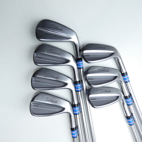 Used Titleist T150 2025 & T250 2025 Combo Iron Set / 5 - PW + 48° / Stiff Flex