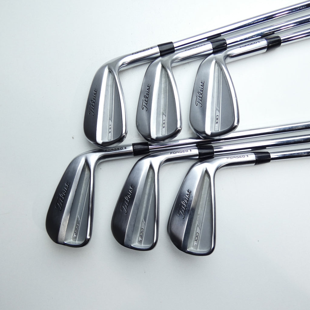 Used Titleist T100 2023 Iron Set / 5 - PW / Stiff Flex