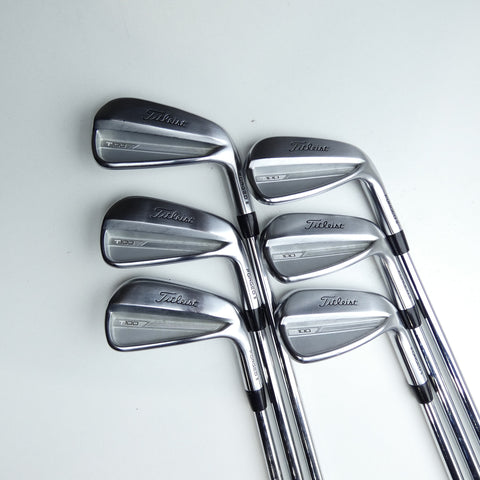 Used Titleist T100 2023 Iron Set / 5 - PW / Stiff Flex