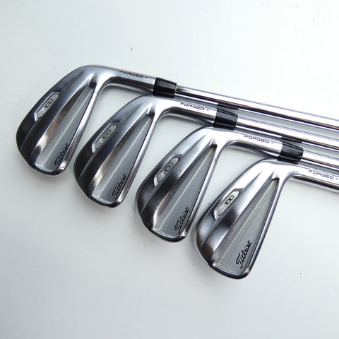 Used Titleist T100 2021 Iron Set / 4 - PW / X-Stiff Flex