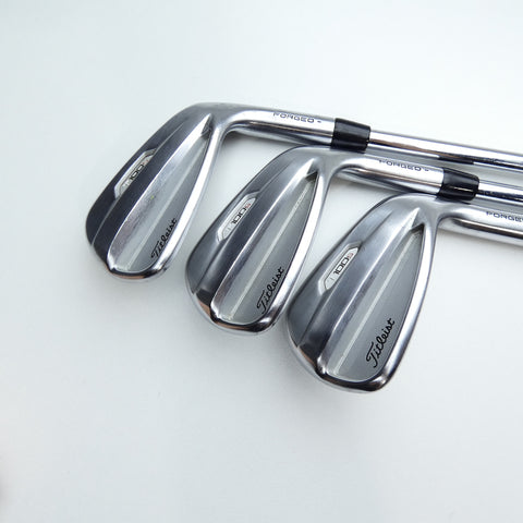 Used Titleist T100S 2021 Iron Set / 5 - PW / Stiff Flex