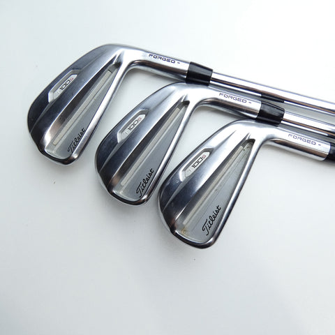 Used Titleist T100S 2021 Iron Set / 5 - PW / Stiff Flex