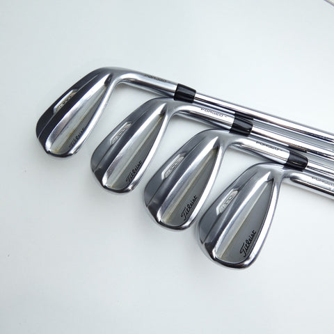 Used Titleist T100S 2021 Iron Set / 3 - PW + 48° / X-Stiff Flex