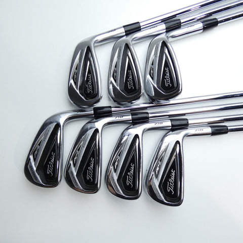 Used Titleist AP2 716 Iron Set / 4 - PW / Stiff Flex