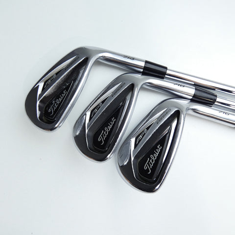 Used Titleist AP2 716 Iron Set / 4 - PW / Stiff Flex