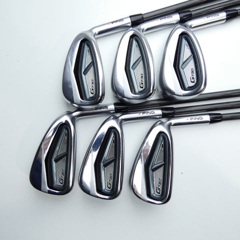 Used Ping G730 Iron Set / 6 - PW + GW / Lite Flex