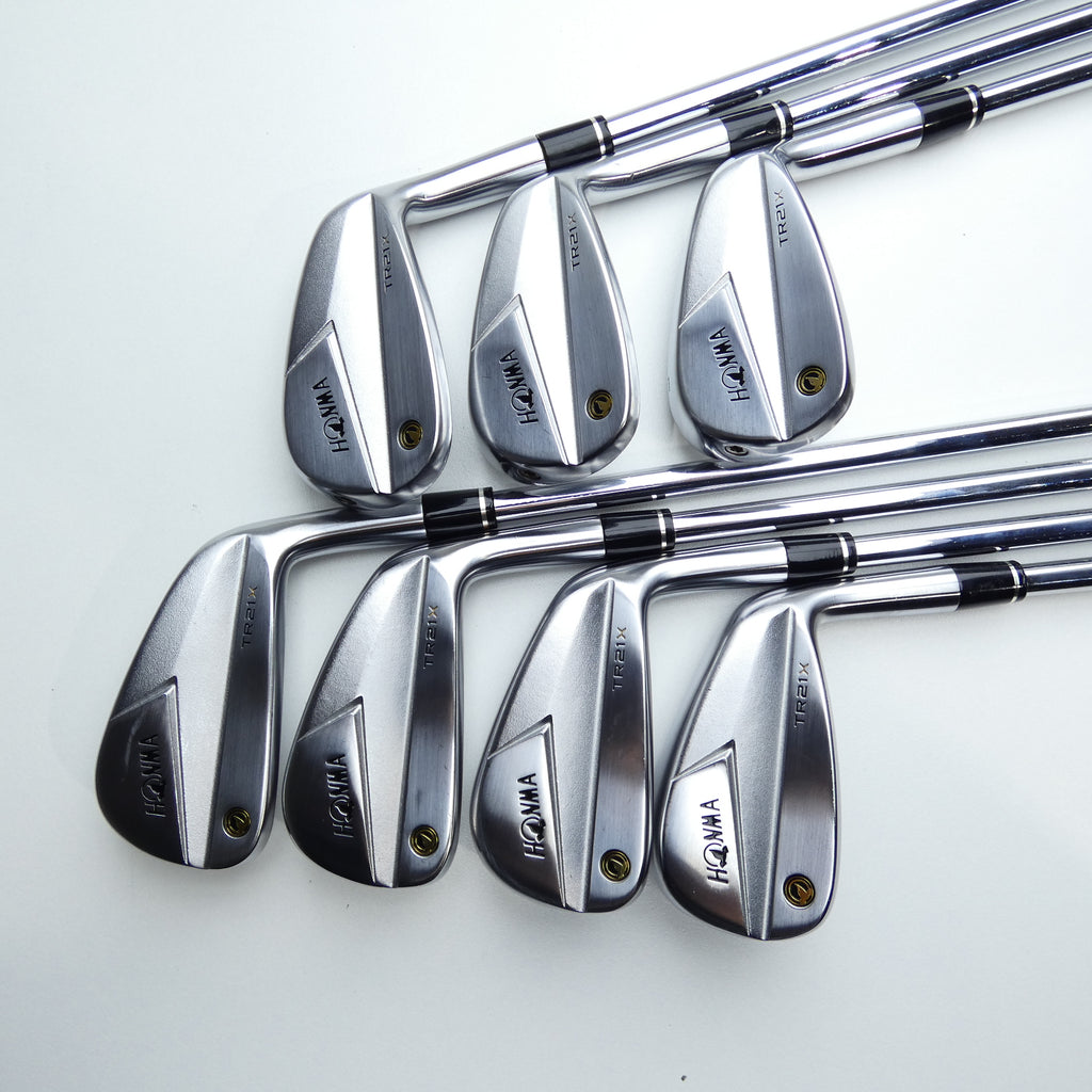 Used Honma TR21 X Iron Set / 5 - PW + GW / Regular Flex