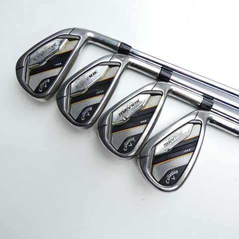 Used Callaway Mavrik Max Iron Set / 5 - SW / Stiff Flex
