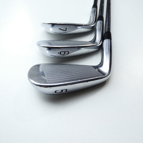 Used Mizuno Pro 221 Iron Set / 5 - PW / X-Stiff Flex