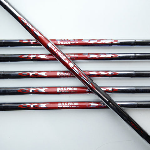 Used Mizuno Pro 221 Iron Set / 5 - PW / X-Stiff Flex