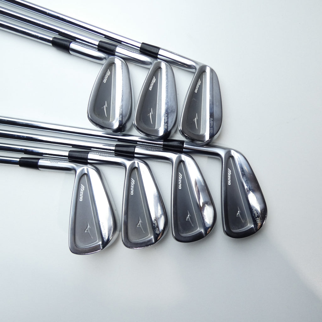 Used Mizuno MP-18 SC Iron Set / 4 - PW / Regular Flex / Left-Handed