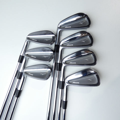 Used Mizuno MP-18 SC Iron Set / 4 - PW / Regular Flex / Left-Handed