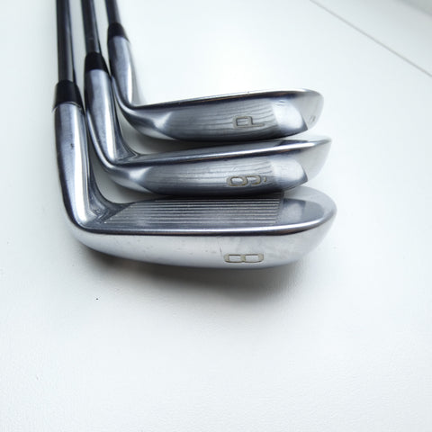 Used Mizuno MP-18 SC Iron Set / 4 - PW / Regular Flex / Left-Handed