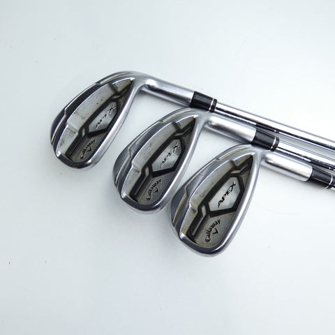 Used Callaway Apex CF16 Iron Set / 4 - PW / Regular Flex