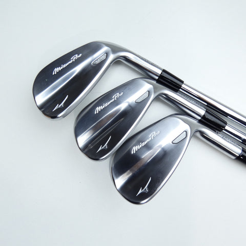 Used Mizuno M-15 Iron Set / 5 - PW / Stiff Flex