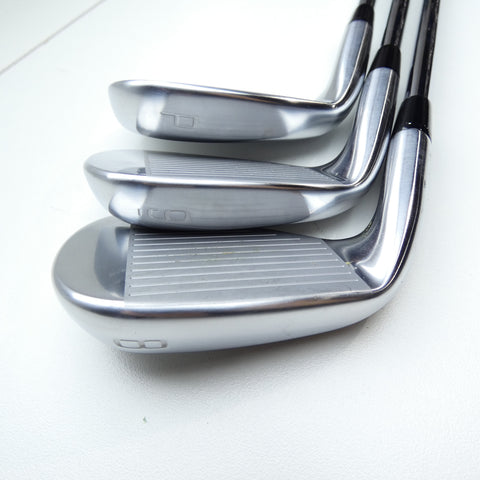 Used Mizuno M-15 Iron Set / 5 - PW / Stiff Flex