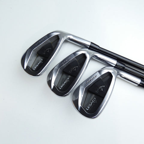 Used Callaway Legacy Black Forged Iron Set / 5 - PW / Regular Flex