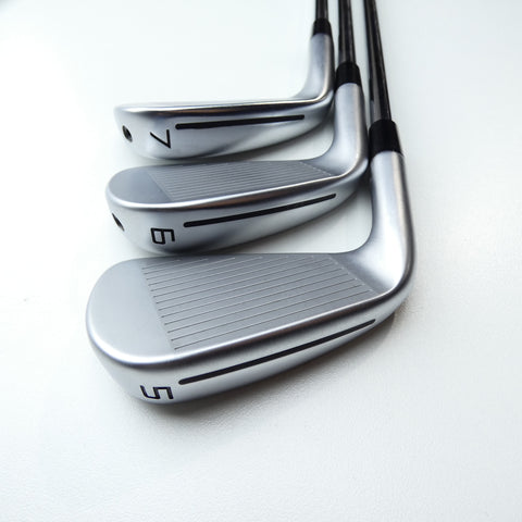 Used TaylorMade P790 2023 Iron Set / 5 - PW / Stiff Flex