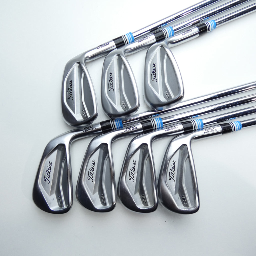 Used Titleist 620 CB Iron Set / 4 - PW / X-Stiff Flex