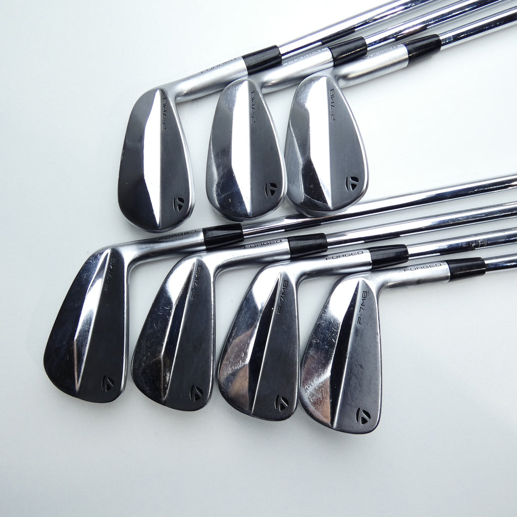 Used TaylorMade P7MB 2023 Iron Set / 4 - PW / Stiff Flex