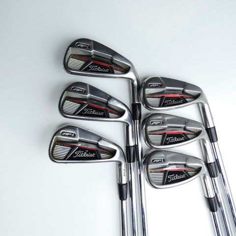Used Titleist AP1 710 Iron Set / 5 - PW / Regular Flex