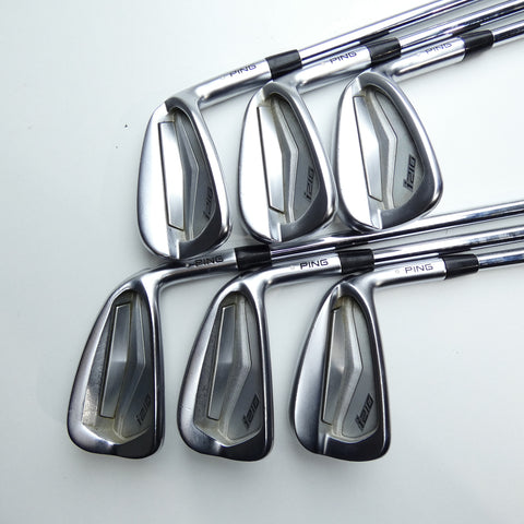 Used Ping i210 Iron Set / 5 - PW / Stiff Flex