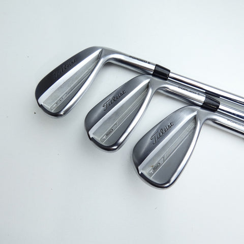 Used Titleist T150 2023 Iron Set / 4 - PW / Stiff Flex