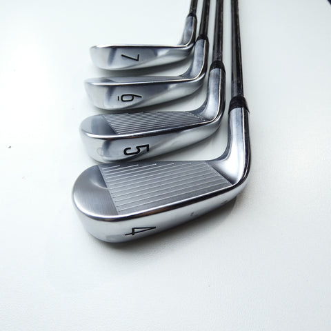 Used Titleist T150 2023 Iron Set / 4 - PW / Stiff Flex