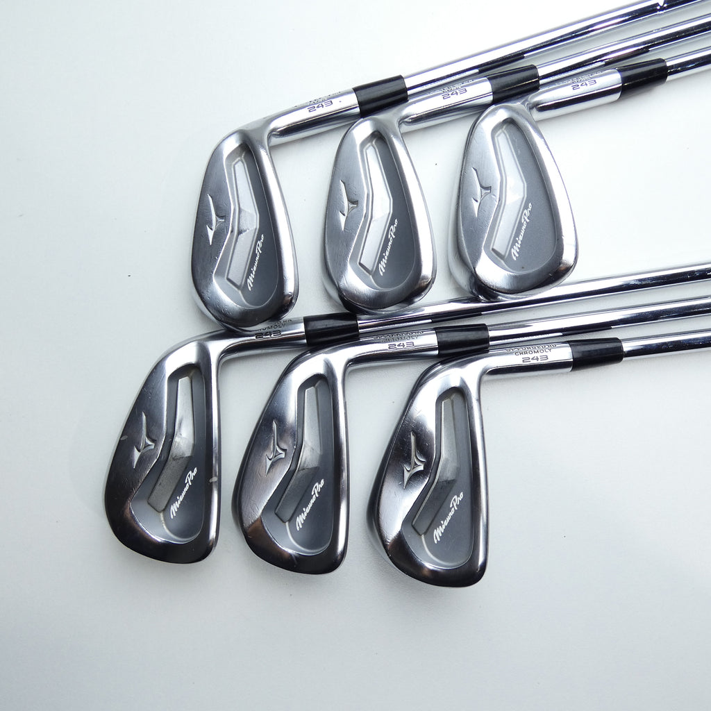 Used Mizuno Pro 243 Iron Set / 5 - PW / Stiff Flex