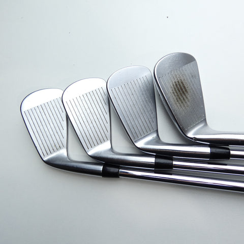 Used Titleist MB 718 Iron Set / 4 - PW / Stiff Flex