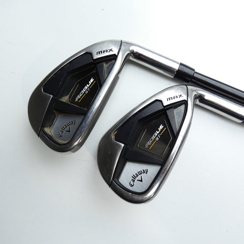 Used Callaway Rogue ST MAX Iron Set / 7 - PW / Regular Flex