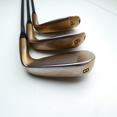 Used Cobra King Forged Tec Copper Iron Set / 5 - PW / Stiff Flex / Left-Handed