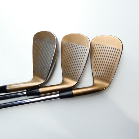 Used Cobra King Forged Tec Copper Iron Set / 5 - PW / Stiff Flex / Left-Handed