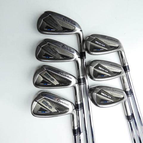 Used TaylorMade Sim2 Max Iron Set / 5 - SW / Regular Flex