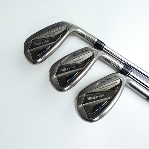 Used TaylorMade Sim2 Max Iron Set / 5 - SW / Regular Flex