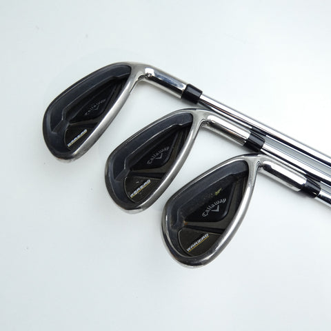 Used Callaway Warbird Iron Set / 5 - SW / Regular Flex