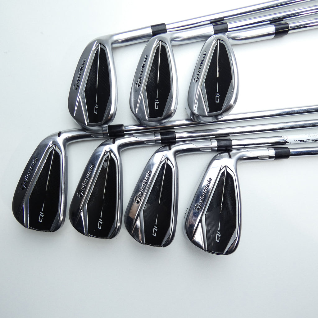 Used TaylorMade Qi Iron Set / 5 - SW / Regular Flex