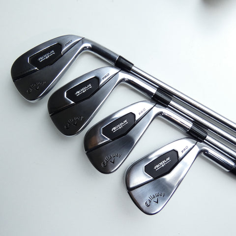 Used Callaway Rogue ST Pro Iron Set / 4 - PW / X-Stiff Flex