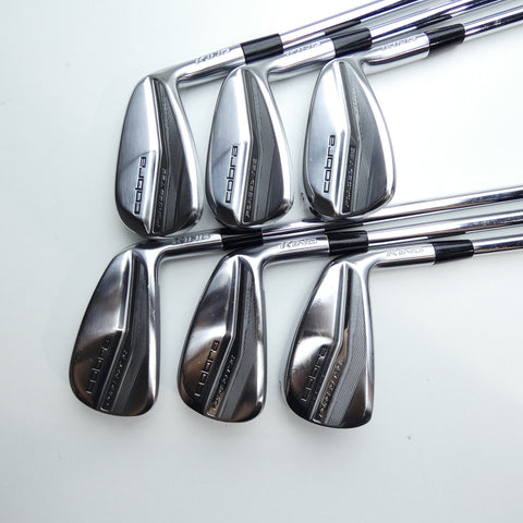 Used Cobra King Forged Tec 2022 Iron Set / 5 - PW / Stiff Flex