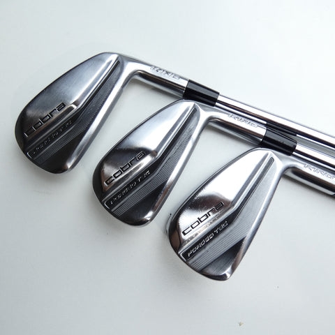 Used Cobra King Forged Tec 2022 Iron Set / 5 - PW / Stiff Flex