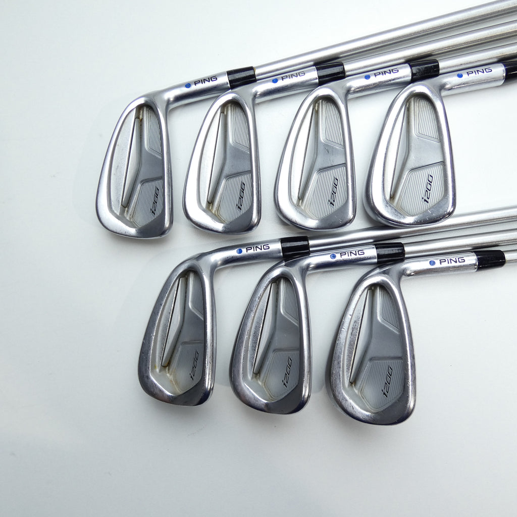 Used Ping i200 Iron Set / 4 - PW / Stiff Flex
