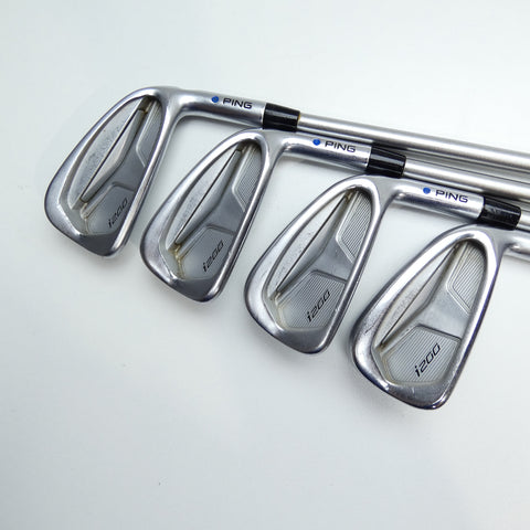 Used Ping i200 Iron Set / 4 - PW / Stiff Flex