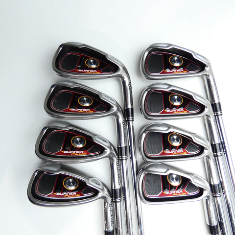 Used TaylorMade Burner Plus Iron Set / 4 - SW / Uniflex
