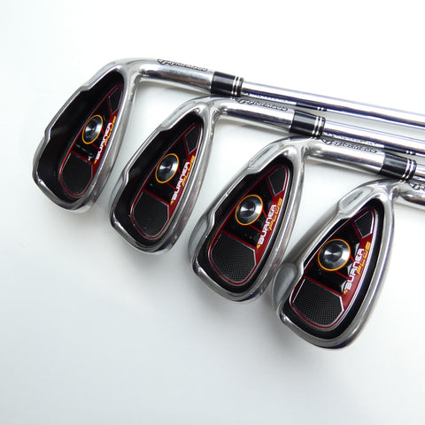 Used TaylorMade Burner Plus Iron Set / 4 - SW / Uniflex