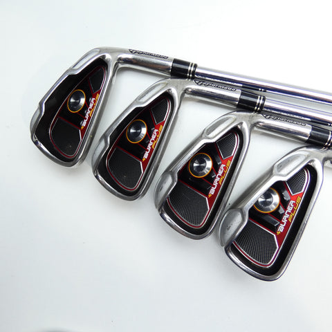 Used TaylorMade Burner Plus Iron Set / 4 - SW / Uniflex